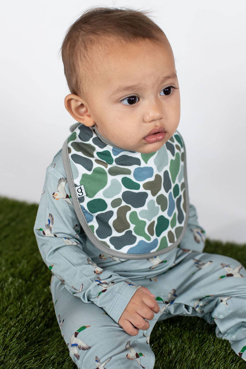 Mallards Ducks & Camo - Bib Set