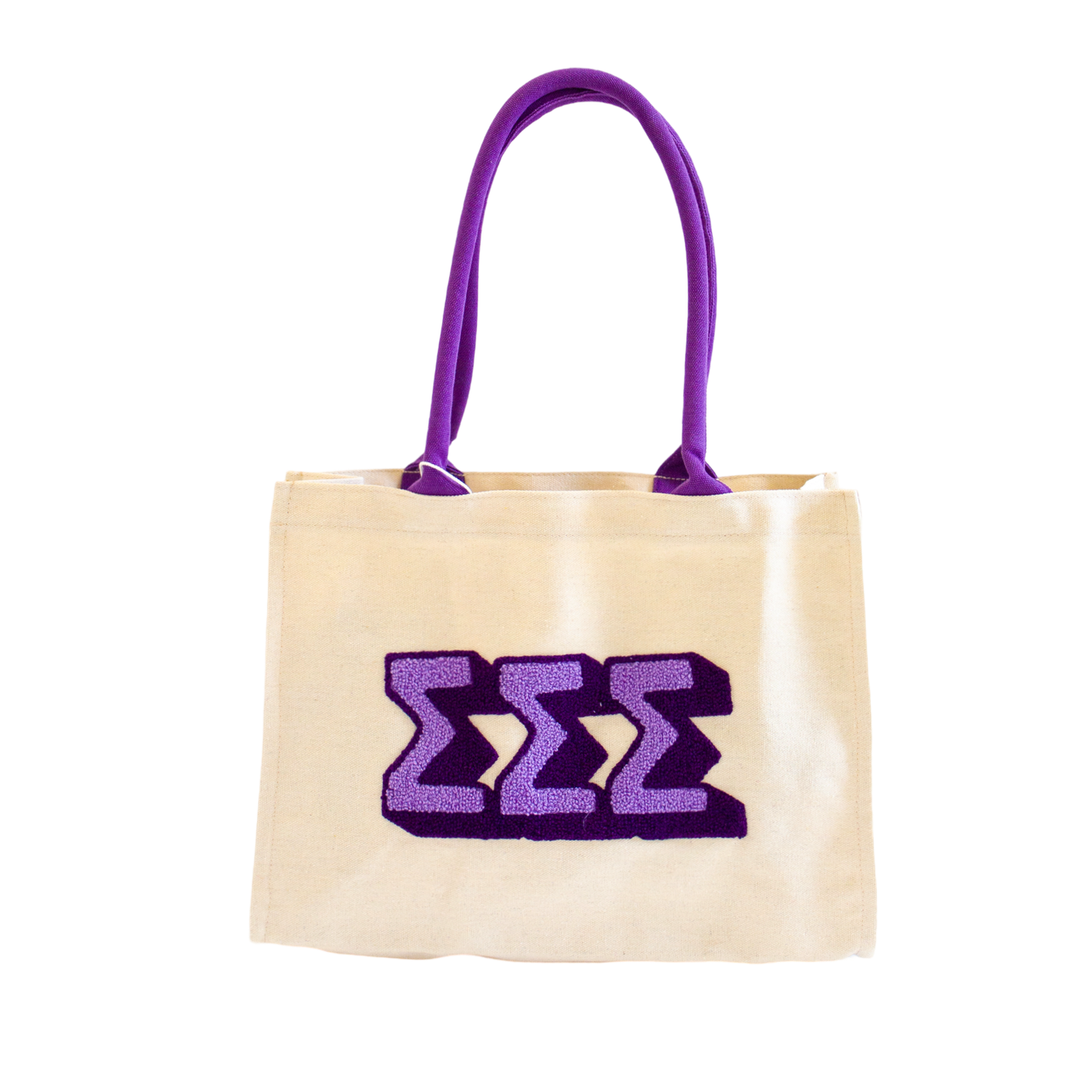 Chenille Sorority Gift Tote: ZETA TAU ALPHA