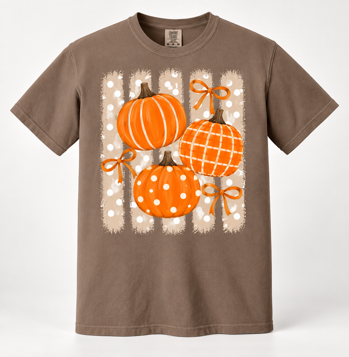 Pumpkin Patch Bows Fall Tee ππ€