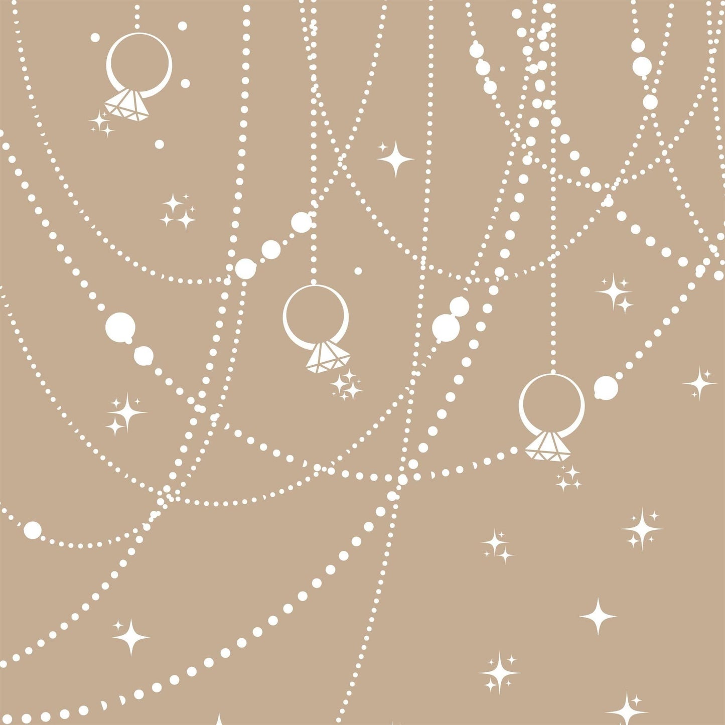 Beau Bottles Taupe Pearls and Prosecco - Prosecco Collection
