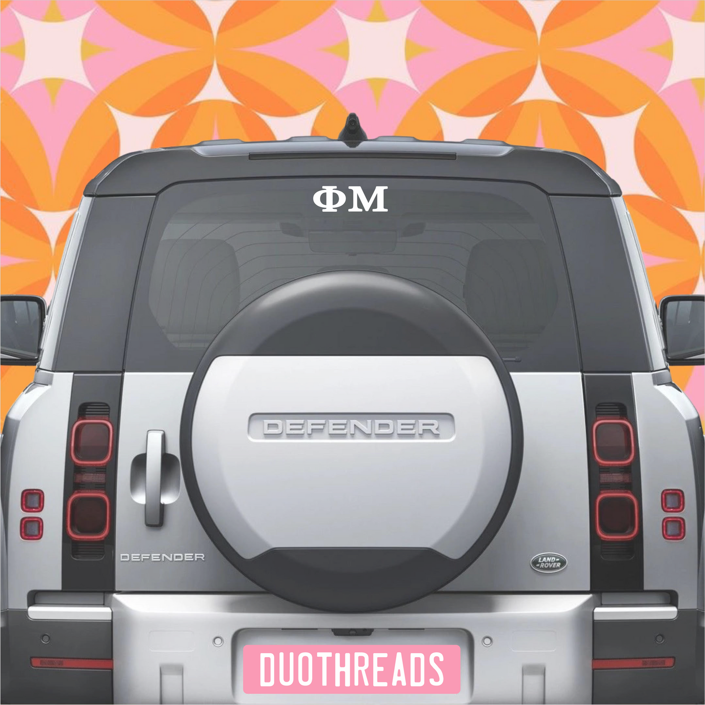 Sorority Car Decal: ALPHA GAMMA DELTA