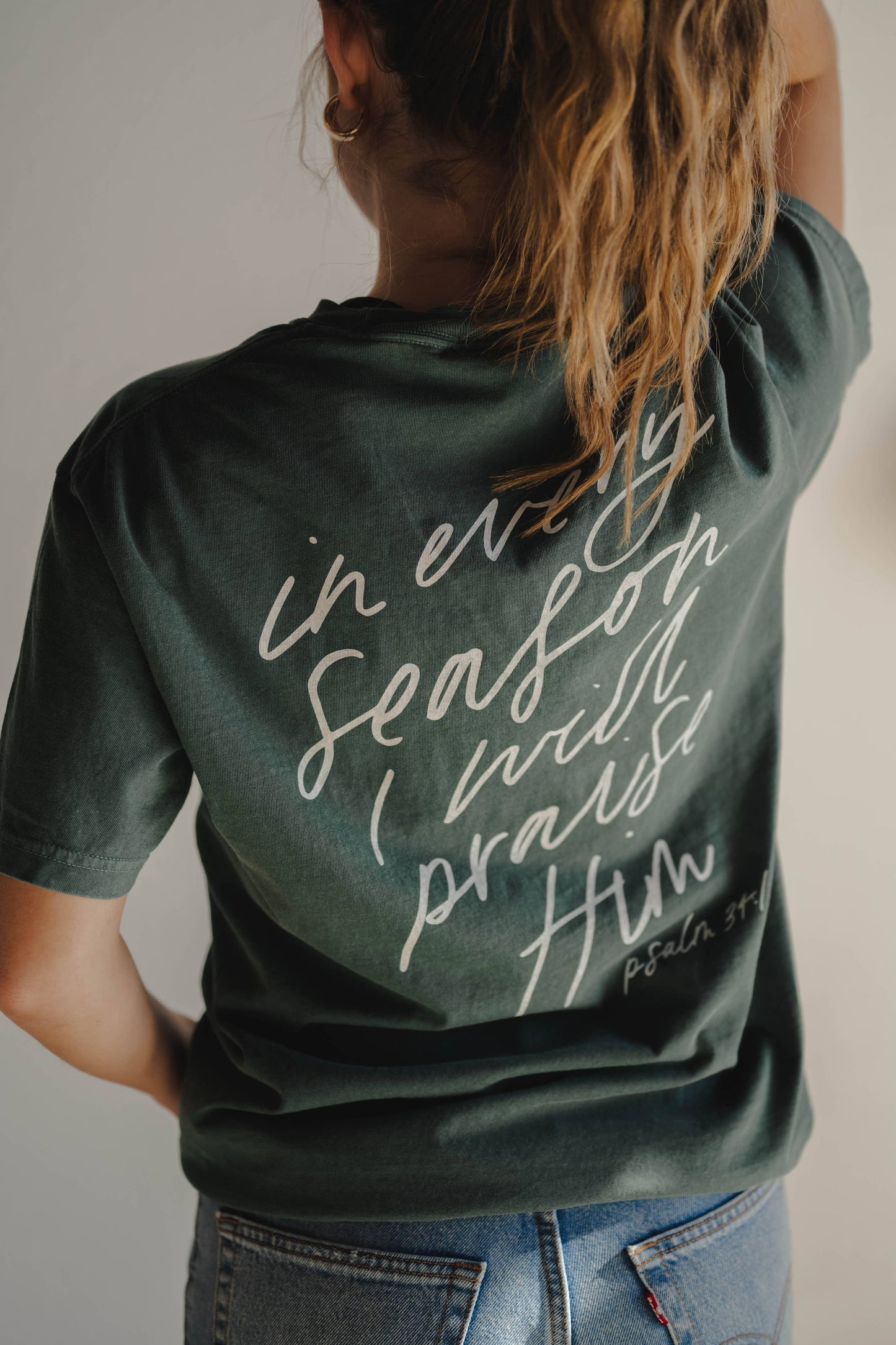 In Every Season Tee | Women's Christian Tee : XL