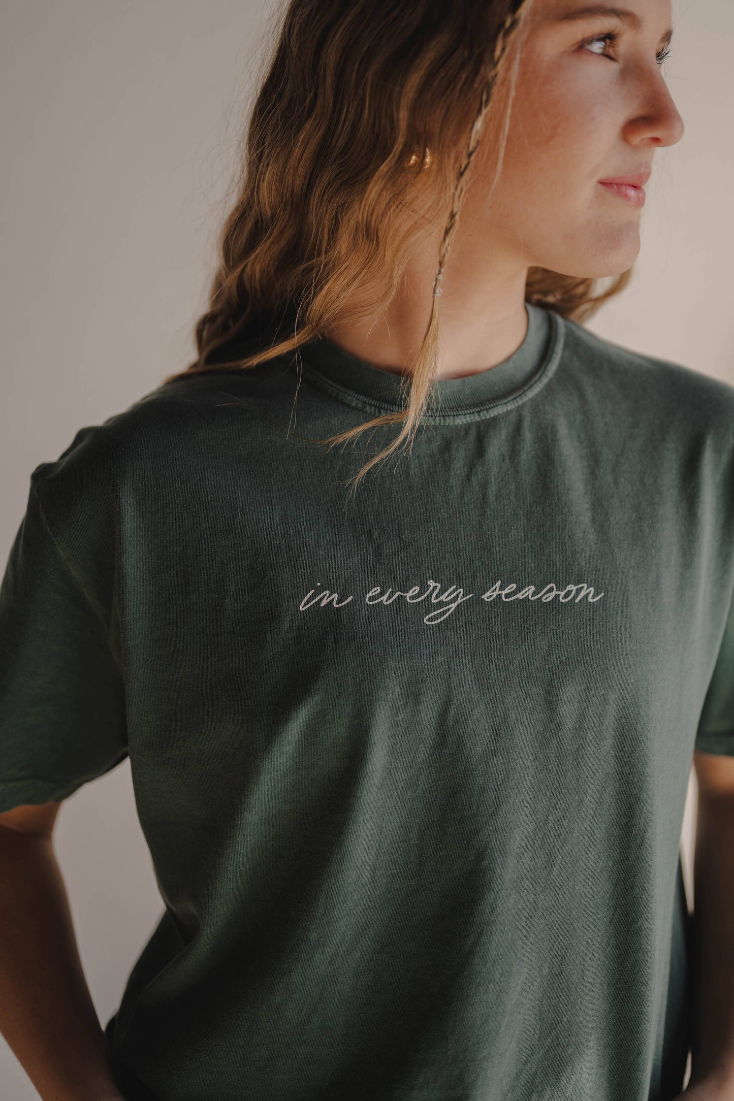 In Every Season Tee | Women's Christian Tee : L