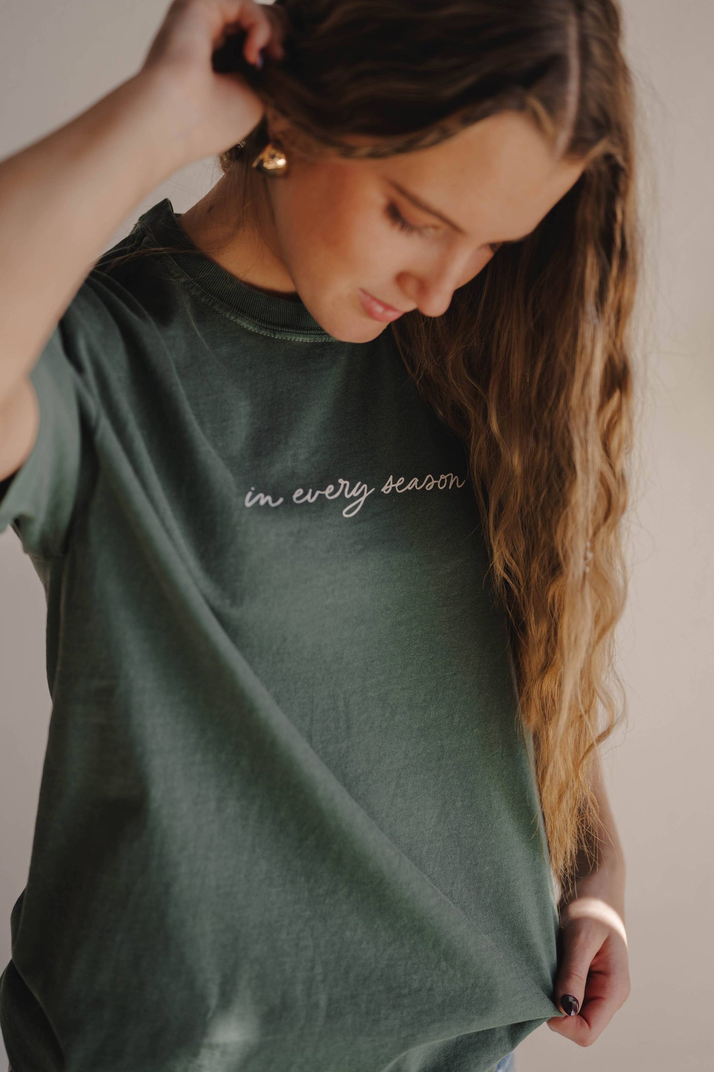 In Every Season Tee | Women's Christian Tee : XL