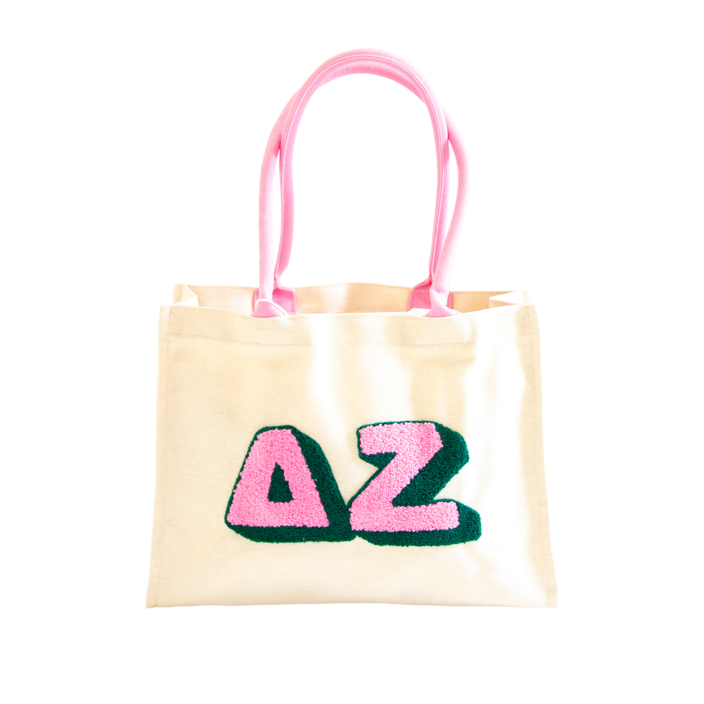 Chenille Sorority Gift Tote: ALPHA DELTA PI