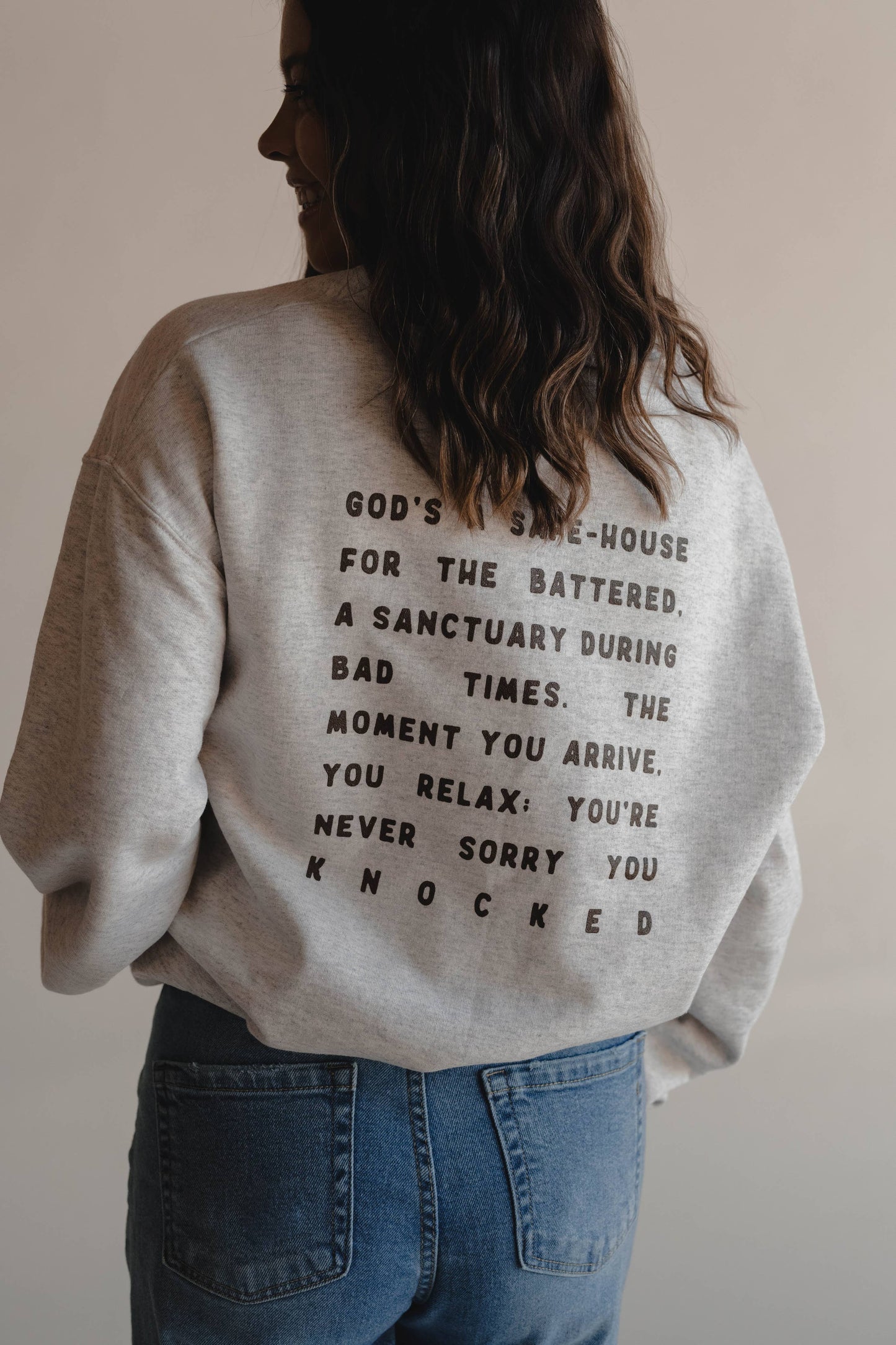 Refuge Pullover | Christian Pullover: L
