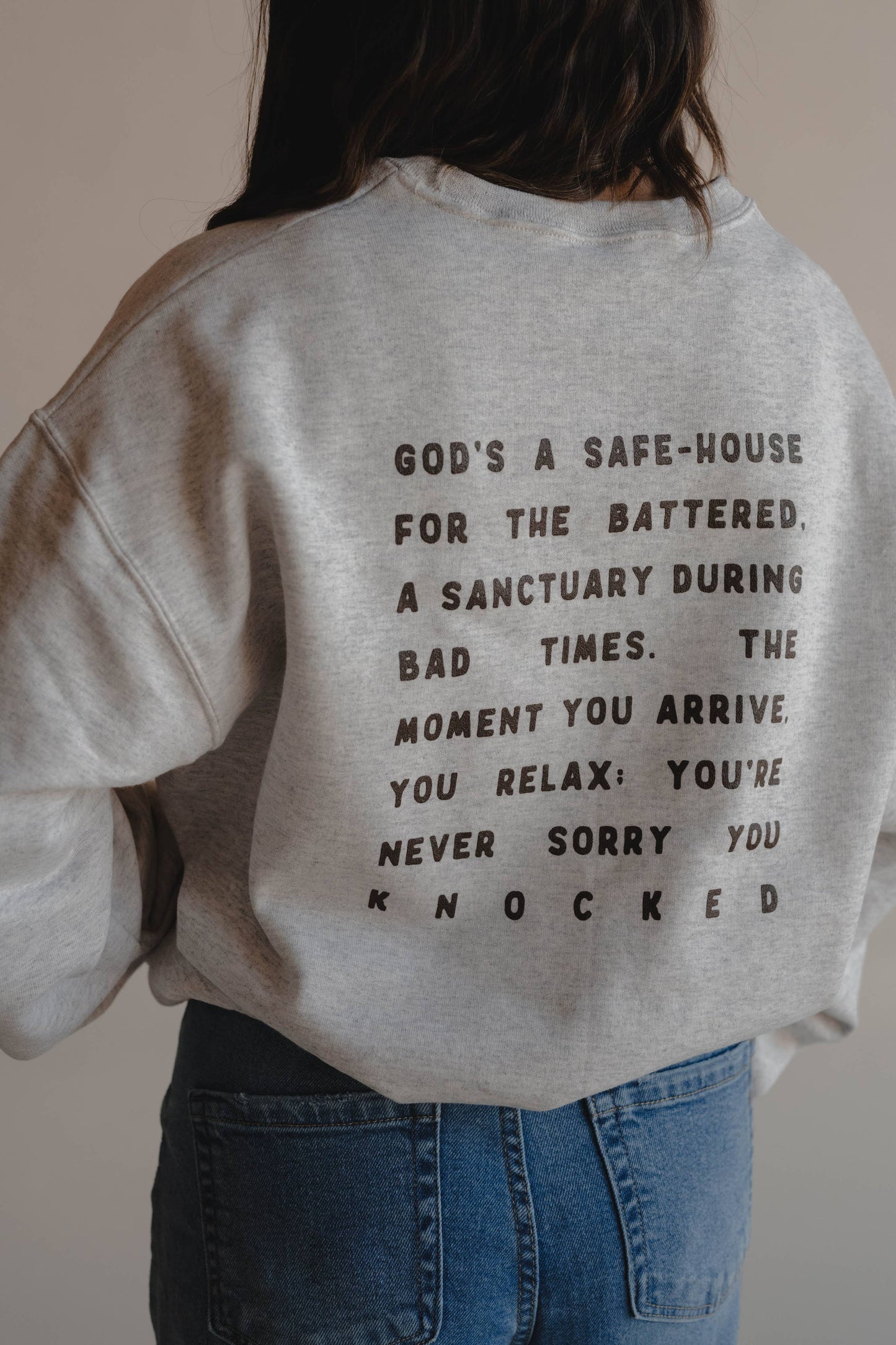 Refuge Pullover | Christian Pullover: M