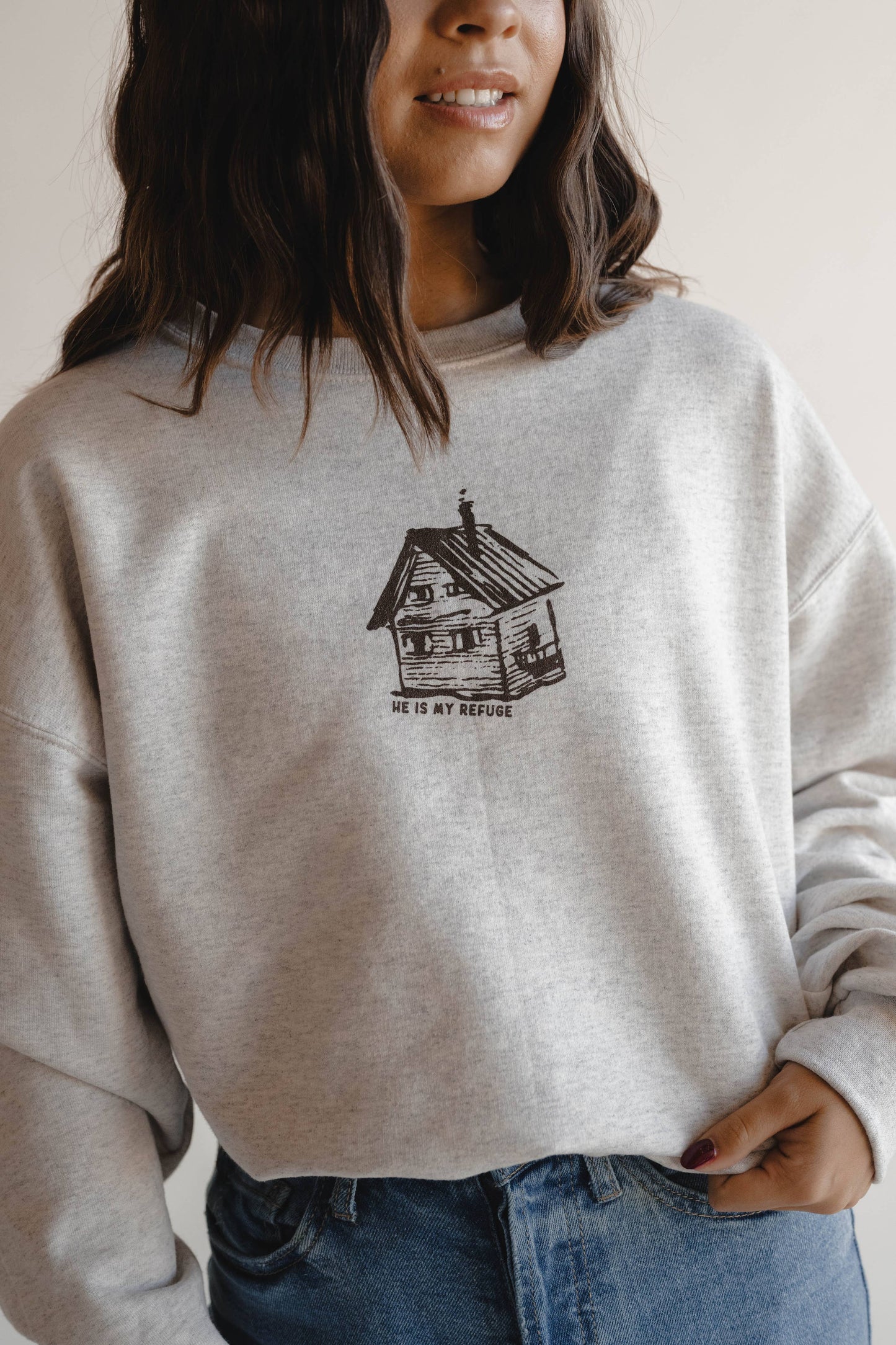 Refuge Pullover | Christian Pullover: M
