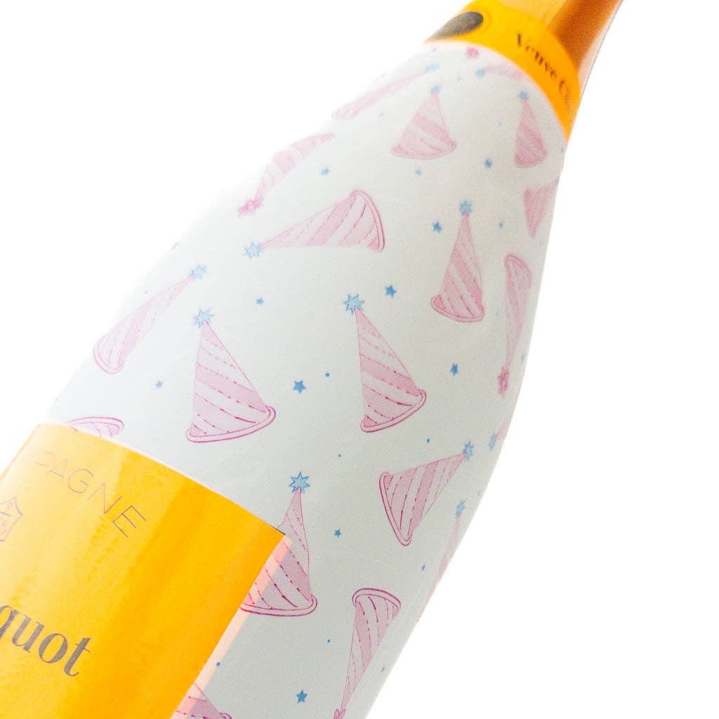 Beau Bottles Pastel Birthday Party Hats - Champagne Collection
